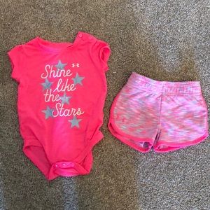 Under Armous Baby Girl Set